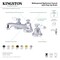 Kingston Brass KS4467BPL Bel-Air 8" Widespread Bathroom Faucet, Brushed Brass KS4467BPL - alternate 2
